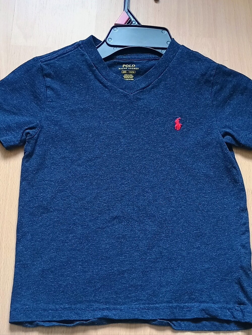 Polo by Ralph Lauren Navy V-Neck Tee  4T